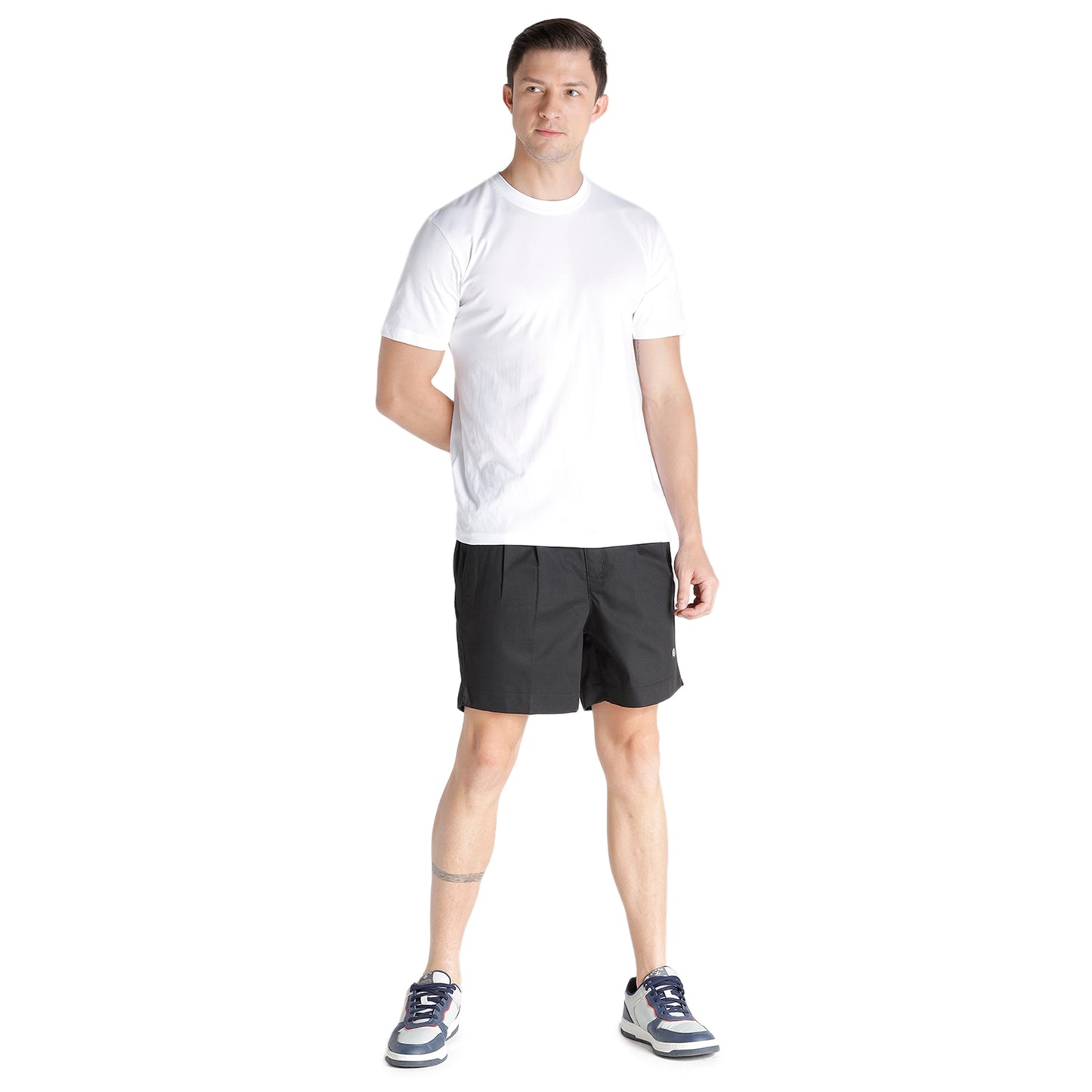 Athlete Mens Shorts Zip Half Elastic