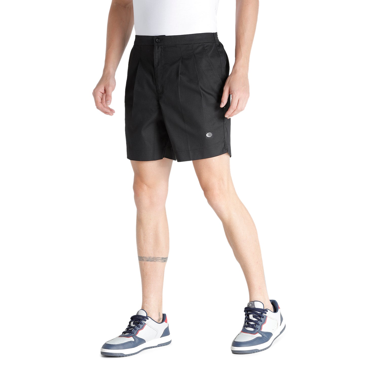 Athlete Mens Shorts Zip Half Elastic