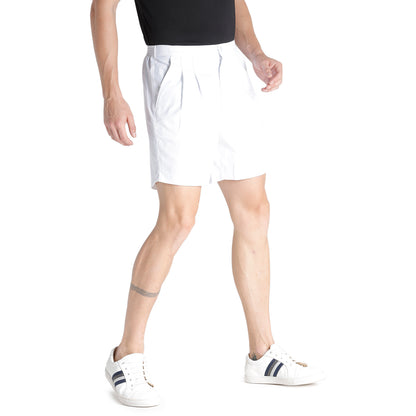 Athlete Mens Shorts Zip Half Elastic