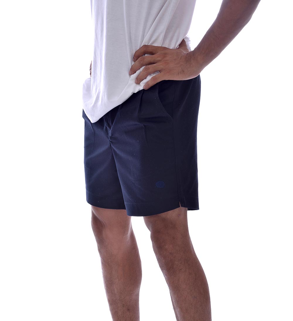 Athlete Mens Shorts Zip Half Elastic