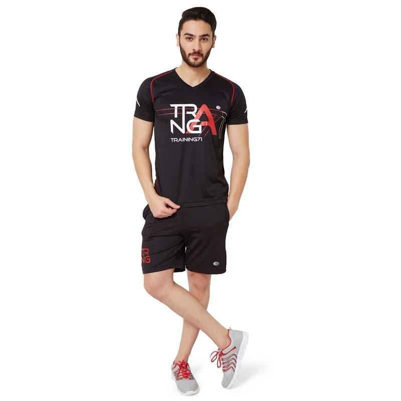 Men's Training Tee Raglan V-Neck - Athlete Sportswear