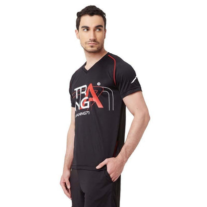 Men's Training Tee Raglan V-Neck - Athlete Sportswear